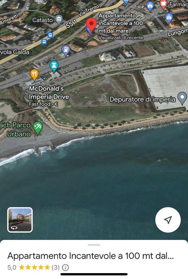 Appartamento Incantevole A 100Metri Dal Mare E Accanto Alla Pista Ciclabile Imperia Exterior photo